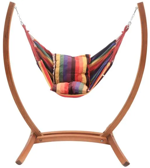 Solveig-riippuva tuoli jalustalla