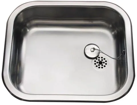 Juvel Intra juvel keittiöallas K400 400 x 340 mm ruostumatonta terästä, mukana tulppa