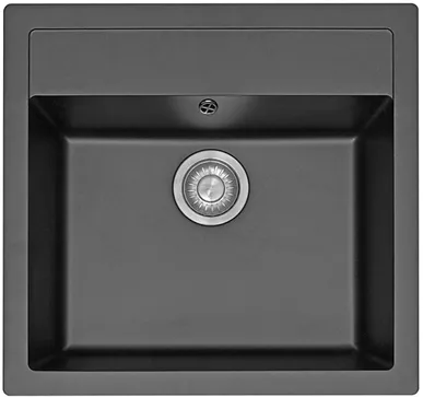 Franke Tectonite -keittiöallas, 560x530 mm, grafiittimetalli