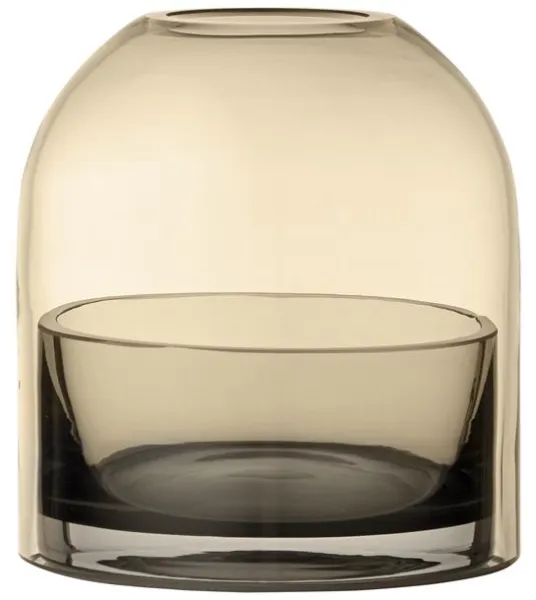 AYTM TOTA Lyhty Tuikkukynttilöille Meripihka/Musta